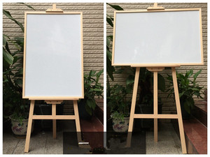 Pizarra Móvil Personalizada OEM con Marco de MDF/Madera, Pizarra Blanca Magnética Borrable con Soporte para Uso en el Aula - Product Image 5