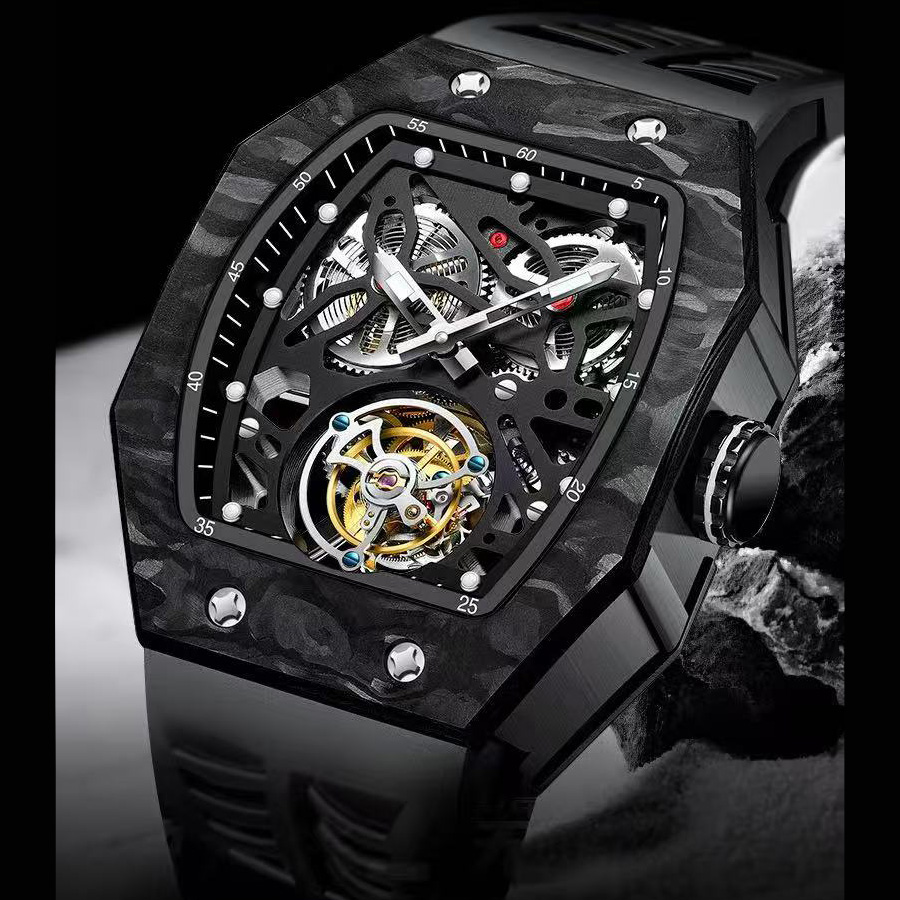 Luxury Fly Watches Custom Designs Mechanic Movements