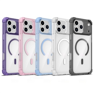 เคสโทรศัพท์ใสกันกระแทกแบบแม่เหล็ก รองรับการชาร์จไร้สาย รุ่นใหม่ สำหรับ iPhone 17 Air Pro Max 15 14 13 12 11 16e Plus - Product Image 1
