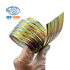 Garniture de bord de porte de voiture 10X15M Chrome DIY bande de garniture argentée réfléchissante pour fenêtre de voiture - Product Image 5