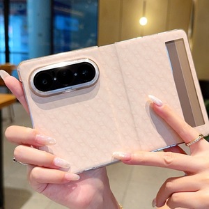 Casing HP Kulit Lipat Tekstur Serat Karbon PU untuk Huawei Pura X Max/Pura X Max Collector Edition Anti Benturan - Product Image 3