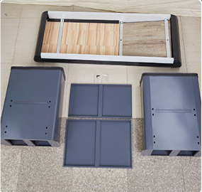 Buena Calidad Precio bajo Checkout Store Supermercado <span class=keywords><strong>Cajero</strong></span> Mostrador Diseño al por menor para la venta - Product Image 5