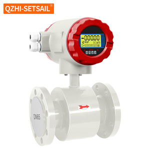 CEインテリジェントデジタルディスプレイ電磁流量計液体流量計飲料水ジュースビールss304ステンレス鋼316L - Product Image 3