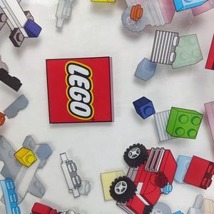 Sac de rangement Transparent Portable pour voyage sacs à cosmétiques imprimés Uv sac de rangement de jouets Lego en Pvc Transparent personnalisé - Product Image 4