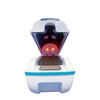 Capsule de sauna avancée avec chauffage au graphène, thérapie par lumière rouge et appareil d'analyse des soins corporels complets