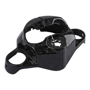 Copertura Chiave in Fibra di Carbonio Forgiata Lucida per <span class=keywords><strong>Harley</strong></span> <span class=keywords><strong>Davidson</strong></span> 2024-2025 Street Glide (FLHX) Road Glide (FLTRX) CVO Road Glide ST - Product Image 5