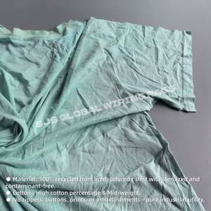 Paquete de Trapos Industriales Multicolor, 20 Trapos de Algodón de Color Claro, 100% Algodón para Limpieza, 10-100 kg - Product Image 4