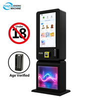 Máquina Expendedora Inteligente 24/7, Montada en Pared, Mini Escáner de Verificación de Edad, Pago sin Efectivo con Monedas o Fichas para Tiendas Minoristas