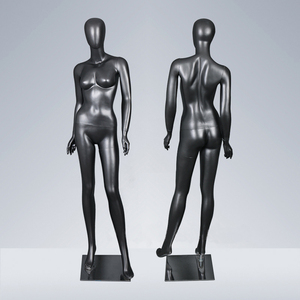 Altın siyah beyaz modeli yeni tip altın manken tam vücut seksi manken ayakta kadın manken ekran için - Product Image 4