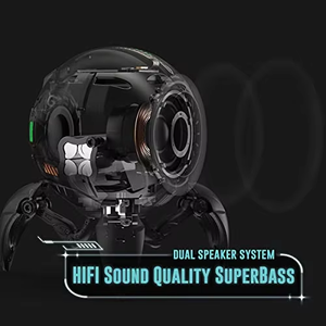 Altavoz GravaStar Mars G1 Pro, Bajos Profundos y Sonido Estéreo de Alta Calidad, 15 Horas de Reproducción, 6 Modos de Iluminación RGB - Product Image 4