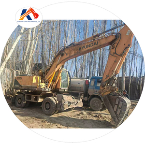 Hyundai Original 220LC-9S 220 225LC pelle sur chenilles 20ton 210 roue hydraulique coréenne meilleure avec moteur d'origine pelle utilisée - Product Image 1