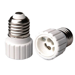 Adaptador de portalámparas de rosca B22 E27 a E14 E27, convertidor de 40 E27 a E27 de inserción, conector de longitud extendida, latón, 6A - Product Image 1