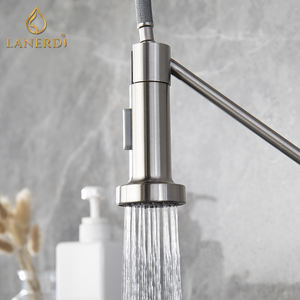 Lanerdi modern cupc upc squire girevole monocomando rubinetto flessibile lavelli e rubinetti da cucina - Product Image 4