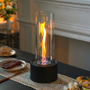 Brasero portable avec flamme en spirale, <span class=keywords><strong>cheminée</strong></span> <span class=keywords><strong>de</strong></span> table pour intérieur et extérieur, idéal pour la décoration <span class=keywords><strong>de</strong></span> patio, <span class=keywords><strong>de</strong></span> jardin et <span class=keywords><strong>de</strong></span> fêtes - Product Image 4