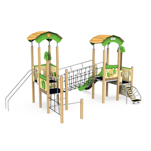 Équipement de jeux pour enfants de qualité commerciale pour jardin d'enfants, toboggan pour enfants, équipement de terrain de jeux pour enfants - Product Image 1