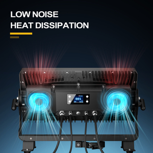 ไฟดิสโก้ SHEHDS 350W IP65 รุ่น <span class=keywords><strong>Atomic</strong></span> DMX ไฟแฟลชสโตรบ สำหรับคอนเสิร์ต งานแต่งงาน ไฟ RGB สโตรบวอช สำหรับดีเจ แสงสีบนเวที - Product Image 4