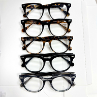 Monture de lunettes rétro en acétate épais, monture audacieuse à bordure large, fabriquée à la main, durable, pour hommes, femmes, unisexe, usage quotidien