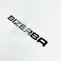 Stiker Logo Vinyl Custom Die Cut dengan Pita Perekat Pre-mask, Tahan Air, Tahan Sobek, Perekat Sendiri