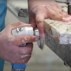 Kualitas Premium 4 "Berlian <span class=keywords><strong>3</strong></span> langkah bantalan pemoles 100MM fleksibel basah Polandia Pad kering untuk batu alam dan insinyur batu - Product Image 6