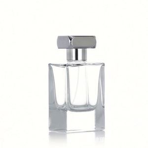 Luxury Clear 35ml 50ml 100ml Perfume <b>Empty</b> <b>Glass</b> <b>Bottles</b> with Pump Sprayer Cap Screen Printed Custom Logo Nail Polish Oil - Product Image 5