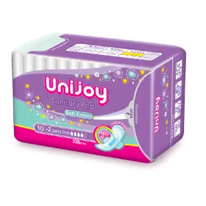 Unijoy di alta qualità migliore Della Signora di Rilievo Sanitario di Cotone Usa E Getta Tovagliolo Sanitario Produttore