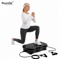 Plateforme vibrante d'exercice pour la perte de poids, équipement de fitness chinois, accessoires, appareil de cardio-training mini pour l'exercice debout