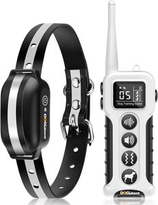 Exclusivo 2025 3000 Pies Collar de entrenamiento para perros de largo alcance con choque remoto Nuevo PRODUCTO DE CONTROL DE ladridos - Product Image 1