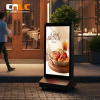 Pantalla Publicitaria Portátil de Alta Calidad con Batería de 43 y 55 Pulgadas, Precio de Fábrica