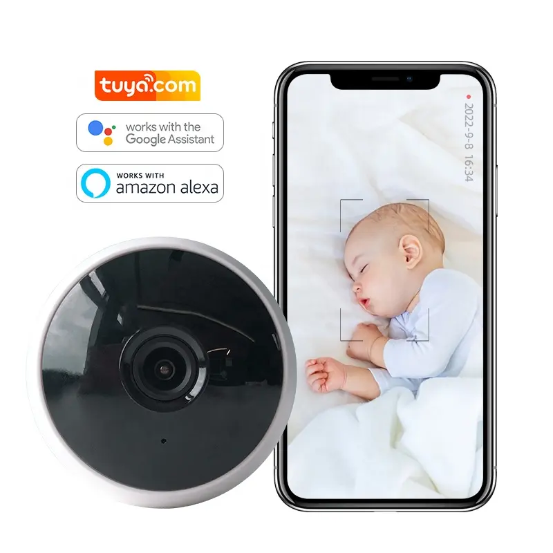 Night Vision Sound Motion Detection Wifi Smart Baby Audio Breathing Monitor 1080P security Camera