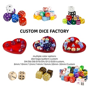 Juego de Dados Rosa Brillante, Colección de Dados, Regalo para Maestro de Juego de Rol, Dados Decorativos de Resina - Product Image 2