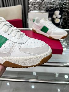 2026 New Arrival High-Quality Genuine <b>Leather</b> Luxury Designer <b>Sneakers</b> Unisex Breathable & Comfortable Casual Shoes - Product Image 4