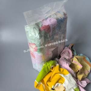 Trapos de limpieza industriales 100% algodón, trapos de limpieza de sábanas de algodón 100% recuperados, trapos de limpieza de residuos para limpieza marina - Product Image 1