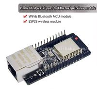 WT32-ETH01 tertanam Port seri jaringan Ethernet BT kompatibel WIFI Combo Gateway MCU ESP32 papan modul nirkabel