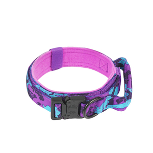 2025 personnalisé chien extérieur tactique collier d'entraînement multicolore <span class=keywords><strong>Camouflage</strong></span> Portable métal accessoire chien laisse chaîne moderne dessin animé - Product Image 5