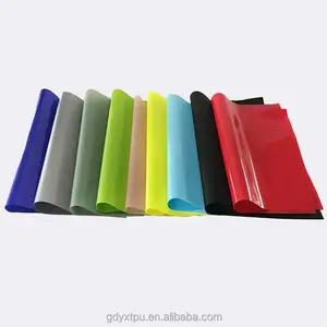 Factory Wholesale Transparent TPU Polyether Film for School Bag Handbag Inflatable Products Shoe Material film tpu