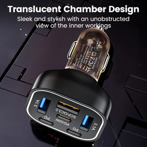 <span class=keywords><strong>6</strong></span> trong 1 USB C xe sạc <span class=keywords><strong>Adapter</strong></span> PD 30W đa cổng siêu nhanh phí cho iPhone 16 15 14 Pro Max <span class=keywords><strong>iPad</strong></span> Samsung điện thoại - Product Image 6