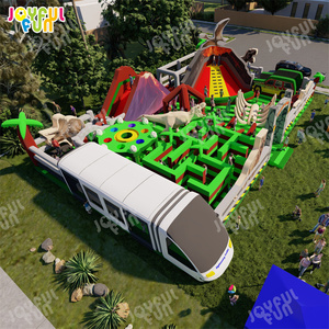 JOYFUL FUN <span class=keywords><strong>Jurassic</strong></span> <span class=keywords><strong>Park</strong></span> Parque temático inflable <span class=keywords><strong>Parques</strong></span> temáticos a la venta - Product Image 6
