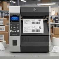 Printer Label Barcode Industri Zebra ZT620 Lebar Cetak 6 Inci Thermal Transfer dan Direct Thermal 203 Dpi 300 Dpi