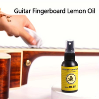 Guitar Lemon Oil Fretboard Care for Guitar Fingerboard Cleaning Fret Care Removes Dirt Grease
