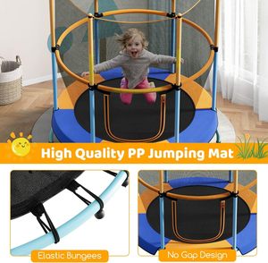 Trampoline de saut 55 pouces Trampoline pour enfants avec filet de sécurité - Product Image 6