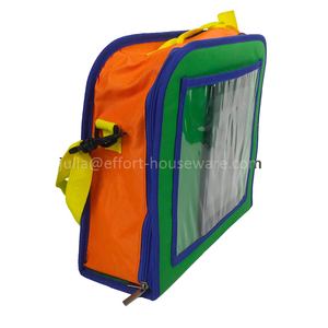 Portable pliable multi-usages sac à outils enfants Snack jouer activité organisateur plateau siège de voiture <span class=keywords><strong>avion</strong></span> voyage plastique métal cuir - Product Image 6