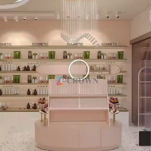 Mall Shop Design Retail Cosmetic Shop Cosmetic Retail Store Shop Design Makeup Organza <strong>Pl</strong> Incense showcase Retail Cosmetic Shop OEM - Product Image 5
