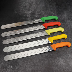KITCHENCARE Cuchillo de cocina profesional Cuchillo de jamón de hoja de acero inoxidable no dentado para rebanar carne - Product Image 3