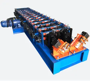 Steel C Channel Purline Roll Forming Machine Ceiling Metal Stud And Truck Machine c purlin roll forming machine