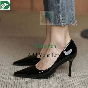 Vendita pump scarpe da donna tacchi da donna 2023 nero rosso nudo scarpe tacchi alti per le <span class=keywords><strong>donne</strong></span> e le signore - Product Image 1