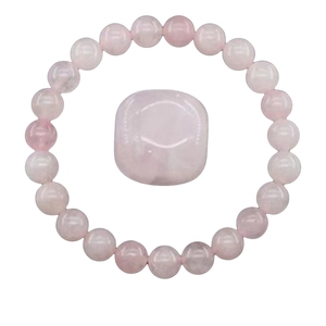 Vòng tay đá thạch anh tím nguyên chất chất lượng cao, làm quà tặng trang sức - Product Image 6