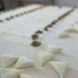 Gıda fabrikası için büyük kapasiteli sigara böreği deri makinesi somosa yapma makinesi - Product Image 3