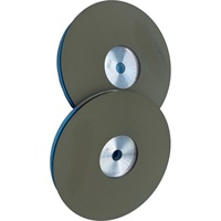 Meule diamantée à liaison céramique 80 grains pour affûtage de métaux ferreux et outils en carbure, forme plate