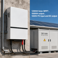 Contrôleur de charge solaire MPPT 120KW, étanche IP65