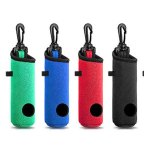 <b>Golf</b> Waist Bag Small Portable <b>Golf</b> Pack Holds 3 Balls 4 Colors Red Green Black Royal Blue With Tees And Ball Pocket - Product Image 5